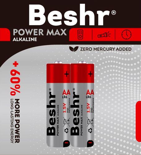 Quvvat batareyalari BESHR POWER MAX AA 1.5 V LR6