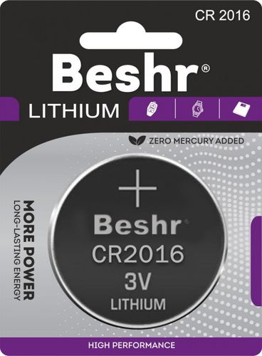 Batareya BESHR LITHIUM 3V CR2016