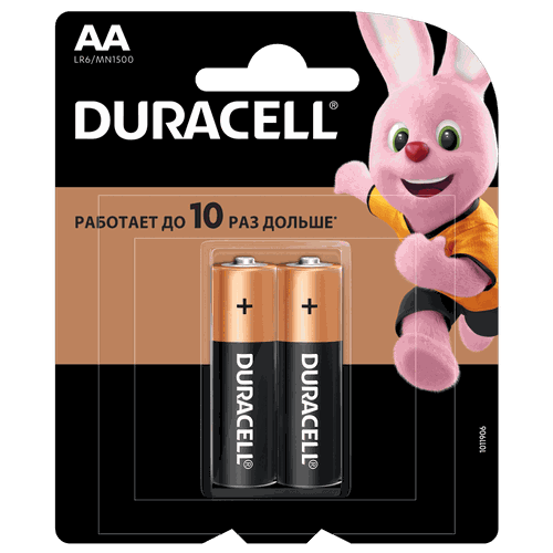 Batareya DURACELL 1,5V AA LR6 MN1500, 4 dona