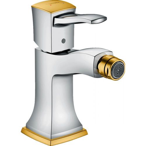 Смеситель hansgrohe Metropol Classic для биде с рычаговой рукояткой и сливным гарнитуром 31320090