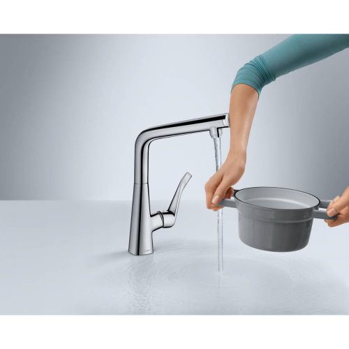 Смеситель hansgrohe Metris Select для кухонной мойки 14883000, купить недорого