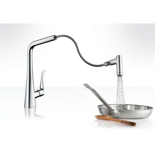 Смеситель hansgrohe Metris для кухонной мойки 14820000, O'zbekistonda