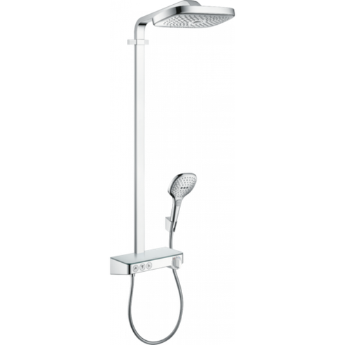 Dush tizimi hansgrohe Raindance Select E 300 3jet Showerpipe termostat bilan 27127000