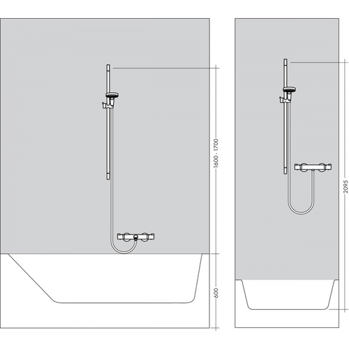 Шланговое подсоединение без клапана обратного тока E Hansgrohe FixFit 27454990, в Узбекистане