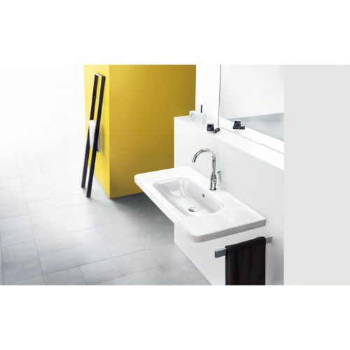 Смеситель hansgrohe Logis для раковины с поворотным изливом и сливным гарнитуром 71130000, фото № 4