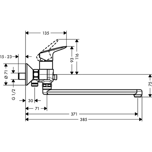 Hammom uchun kran hansgrohe Logis  71402000, купить недорого