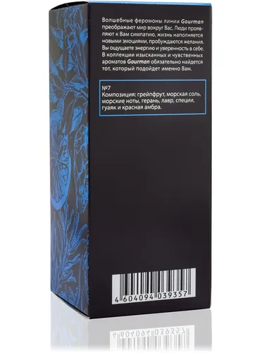 Erkaklar uchun atir XXI asr feromonlari bilan Gourman No 7, в Узбекистане