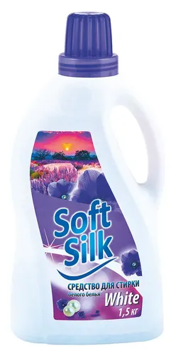 Средство для стирки жидкое Ромакс Soft Silk для белого белья