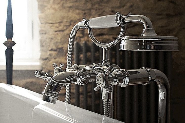 Смеситель для ванны Hansgrohe Axor Montreux напольный 16547000, в Узбекистане