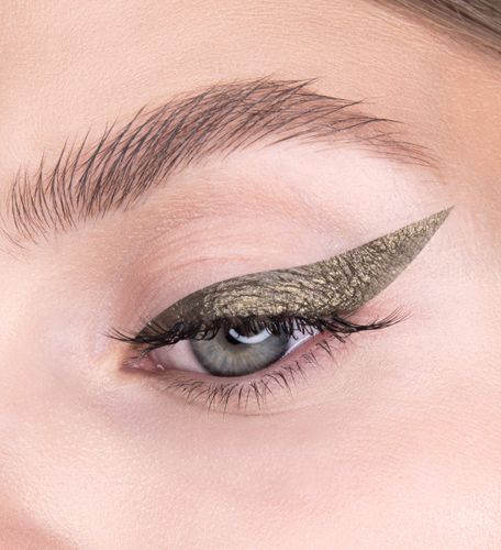 Eyeliner LUXVISAGE цветная Metal hype, 05 Olive sparks, в Узбекистане