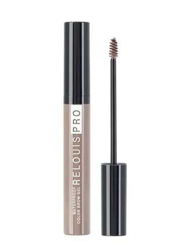 Гель для бровей Relouis водостойкий оттеночный PRO Waterproof Color Brow Gel, 02 Taupe