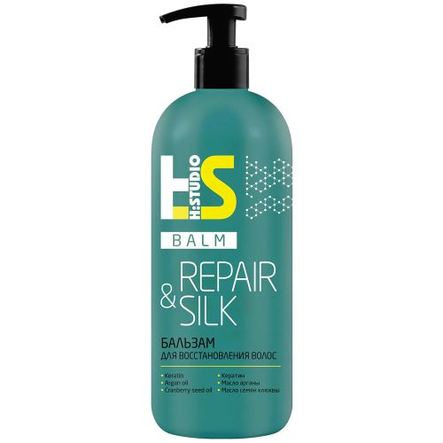 Бальзам для волос Ромакс H:Studio восстановлениеRepair&Silk