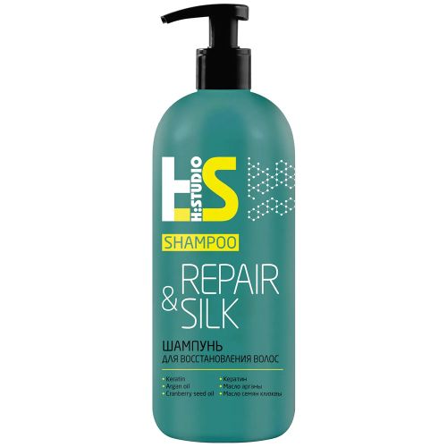 Шампунь для волос Ромакс H:Studio восстановление Repair&Silk, купить недорого