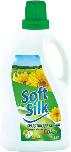 Средство для стирки жидкое Ромакс Soft Silk для цветного белья