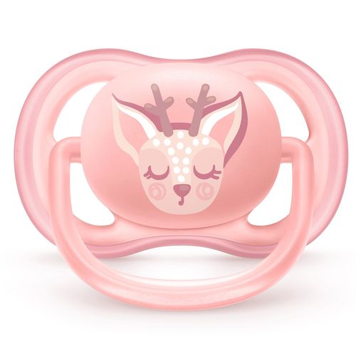 Пустышка Philips Avent Ultra Air Animals SCF 085/02 0-6 мес, фото