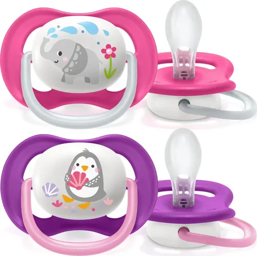 Пустышка Philips Avent Ultra Air Animals SCF 080/08 6-18 мес