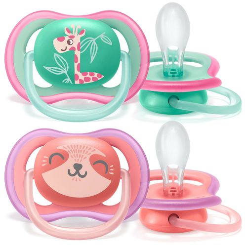 Пустышка Philips Avent Ultra Air Animals SCF 349/12 от 18 мес