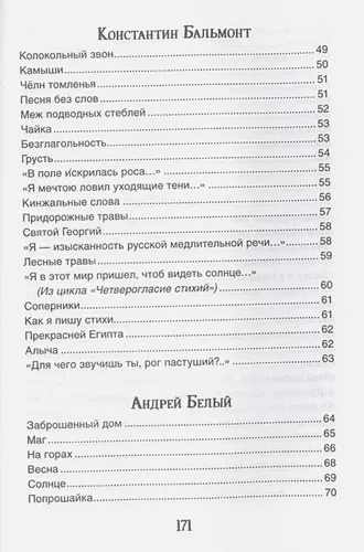 Поэзия Серебряного века (Библиотека школьника) | Блок А., Брюсов В., Мережковский С. и др., фото