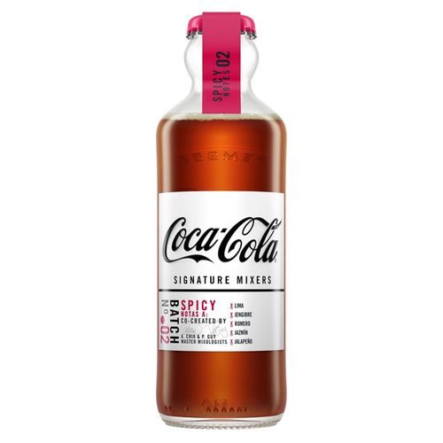 Газированный напиток Coca-Cola USA signature mixers SPICY