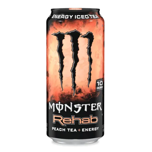 Energetik ichimlik Black Monster rehad energy iced tea peach