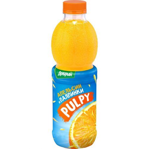 PULPY sharbatli ichimlik, Apelsin, 450 ml