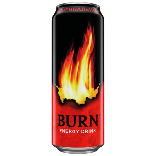 Энергетический напиток BURN drink original, 499 мл