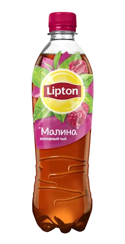 Черный чай Lipton, Малина, 500 мл, купить недорого