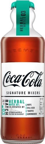 Газированный напиток Coca-Cola USA signature mixers HERBAL