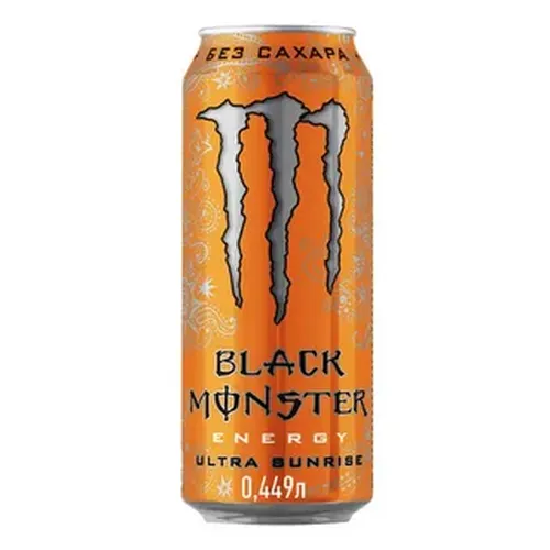 Energetik ichimlik Black Monster Energy Ultra Sunrise