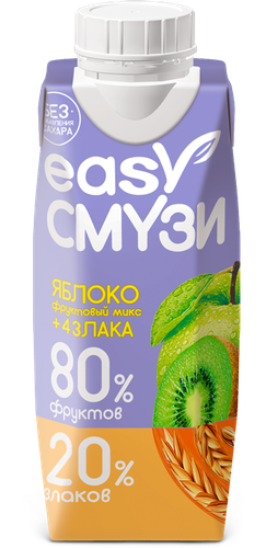 Easy Смузи, Яблоко, 250 мл