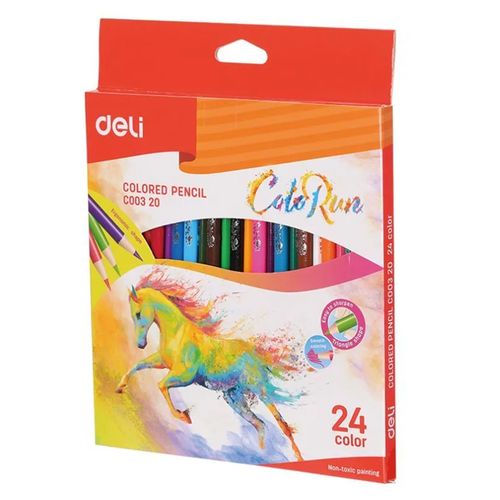 Deli qalamlari 24 rang ColoRun terak 00320