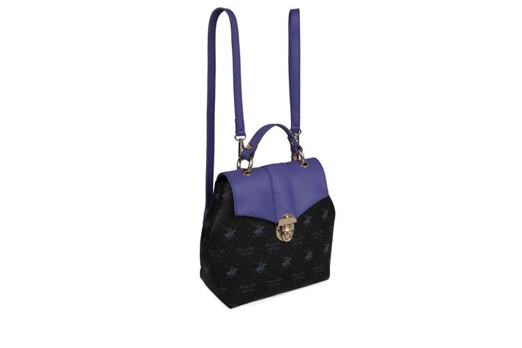 Женский Рюкзак Beverly Hills Polo Club 1090, Black-Violet, купить недорого