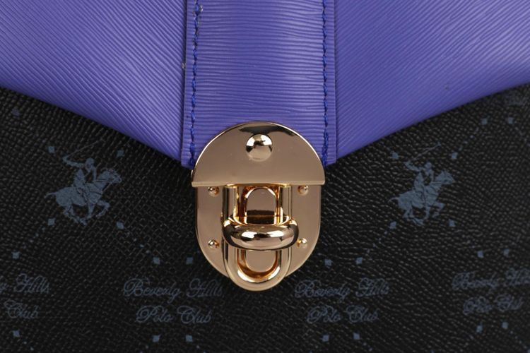Женский Рюкзак Beverly Hills Polo Club 1090, Black-Violet, фото № 4