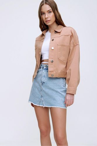 Женская джинсовая куртка Trend Alacati 3631RV-4, купить недорого