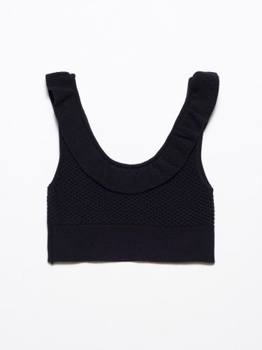 Dilvin jingalak yoqali top, Black