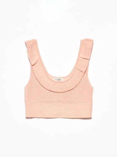 Dilvin jingalak yoqali top, Beige, купить недорого