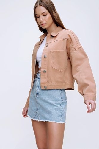 Женская джинсовая куртка Trend Alacati 3631RV-4
