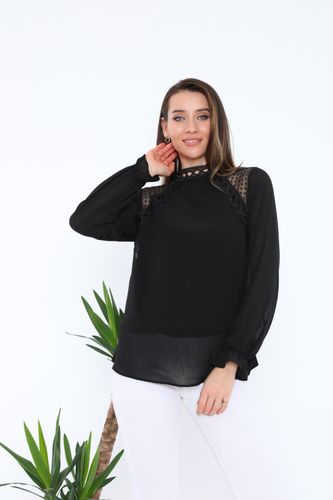 Женская шифоновая блузка Boutiqua 1333-4