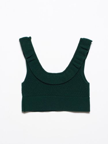 Dilvin jingalak yoqali top, Green