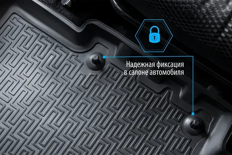 Коврики салона, RIVAL, для Hyundai Elantra VII (CN-7) седан 2021-, в Узбекистане