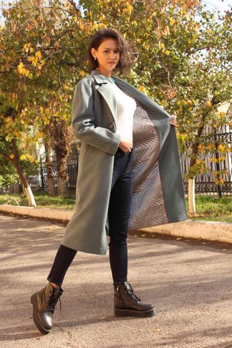 Женское Кашемировое Пальто Eva E3334, в Узбекистане