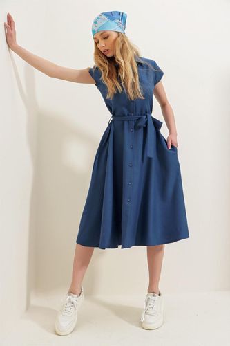 Женское Платье-Рубашка Trend Alacati ALCX6056, фото