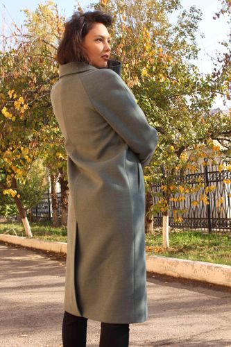 Женское Кашемировое Пальто Eva E3334, фото № 4