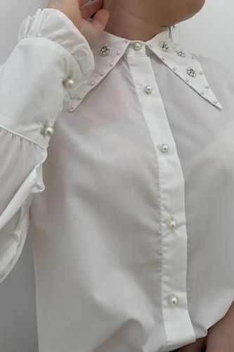 Женская рубашка Ez-Q с вышивкой SK083