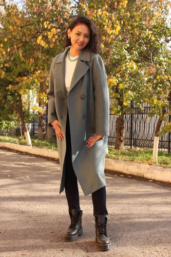 Женское Кашемировое Пальто Eva E3334, фото