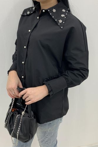 Женская рубашка Ez-Q с вышивкой SK084, фото