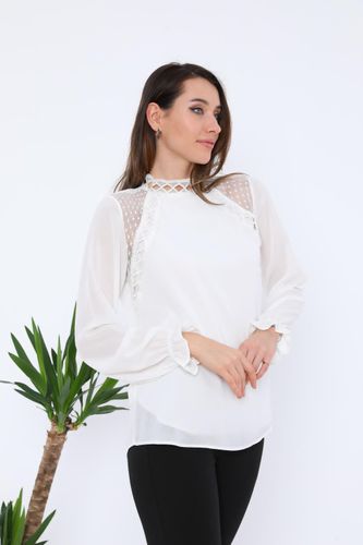 Женская шифоновая блузка Boutiqua 1333-3, купить недорого