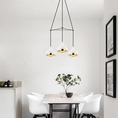 Потолочная Люстра SHK Lighting Yıldo 905, White-Golden