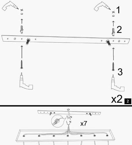Потолочная Люстра SHK Lighting Evil 764, arzon