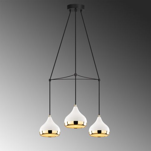 Потолочная Люстра SHK Lighting Yıldo 905, White-Golden, фото